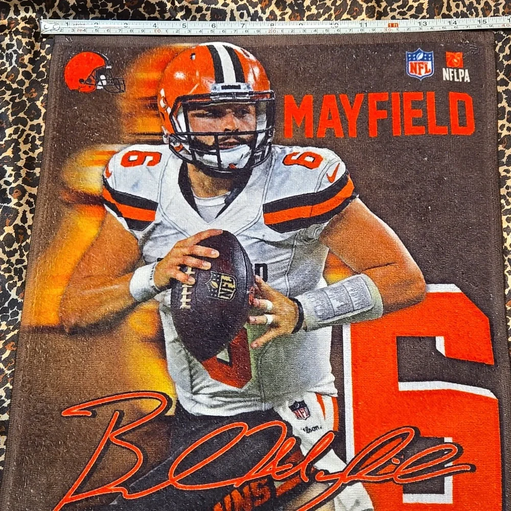 Baker Mayfield Cleveland Browns hand Towel